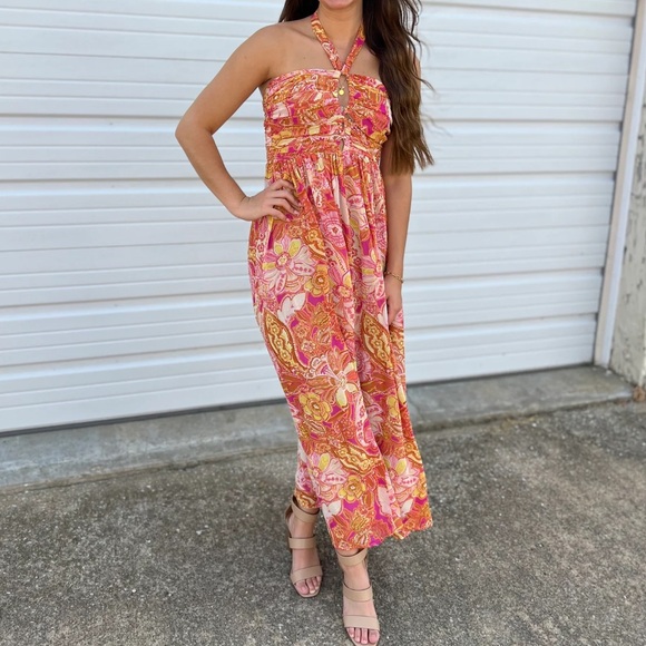Floral Maxi Dress - Picture 2 of 6